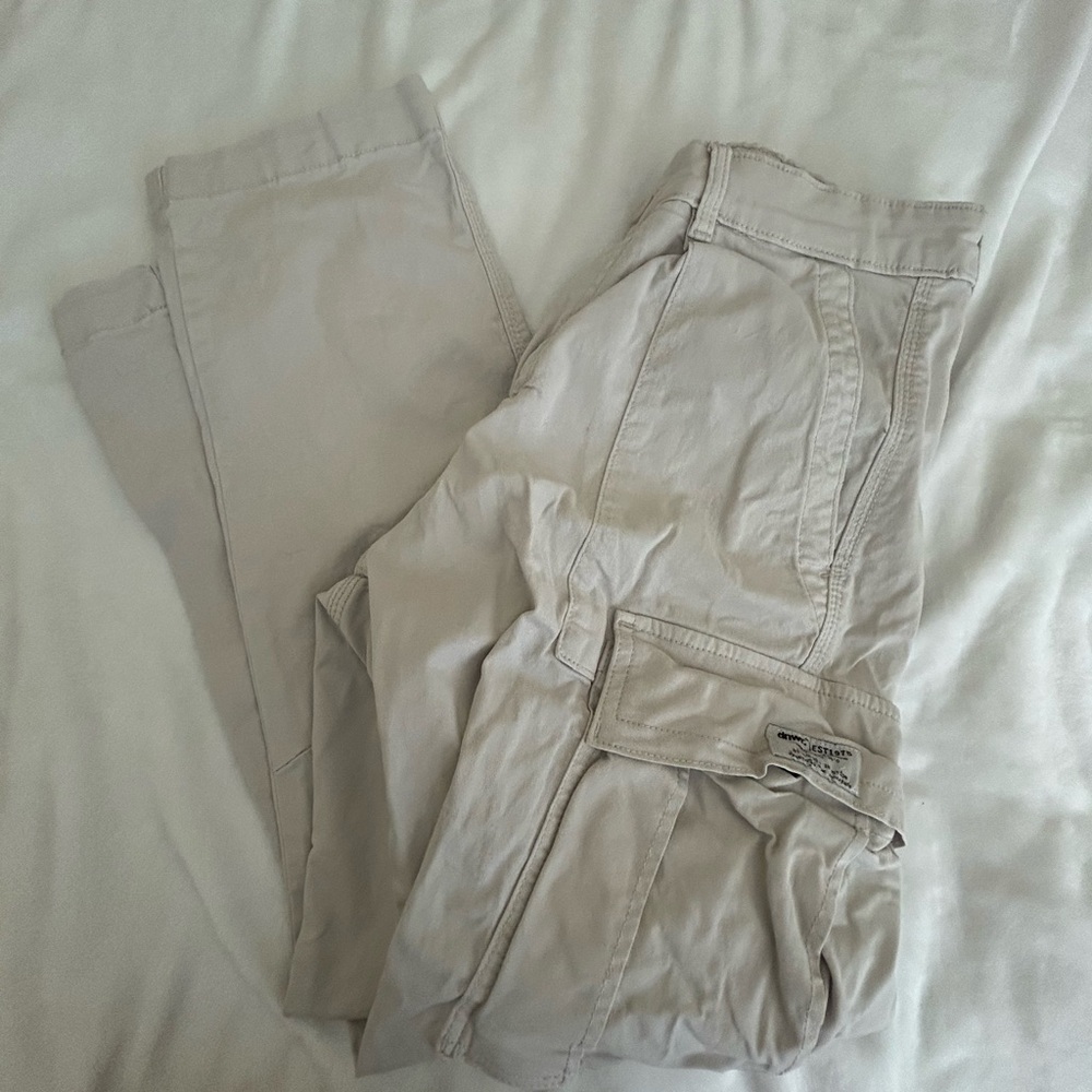 Zara Men's Light Tan Cargo Pants
